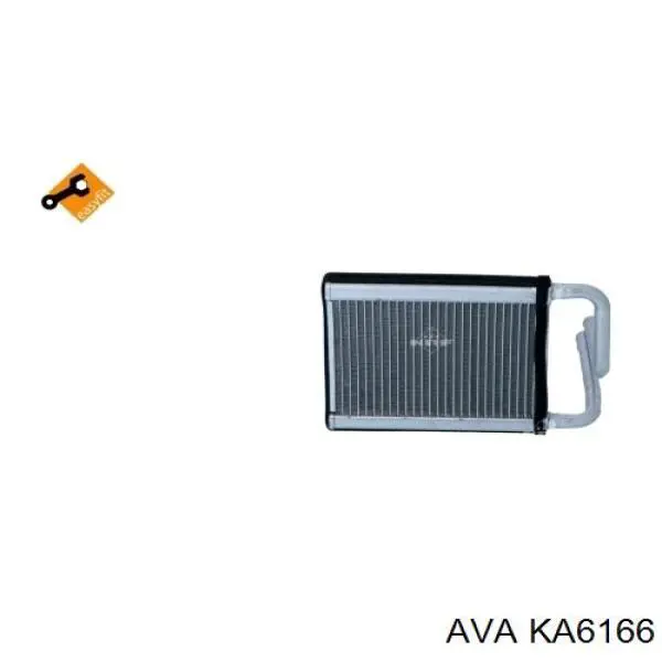 Радіатор пічки (обігрівача) AVA KA6166 ціна, від 44.24 USD