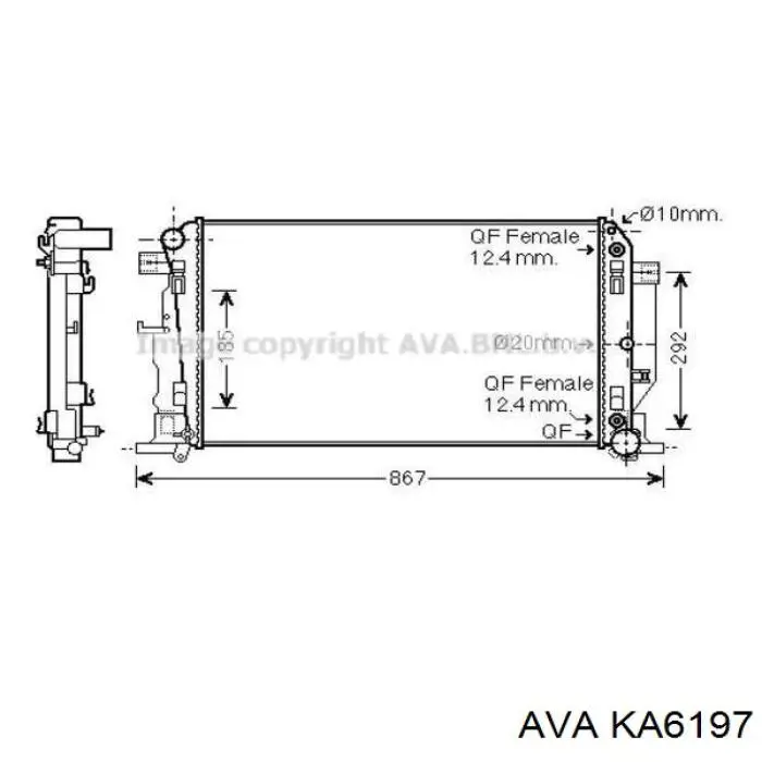Радіатор пічки (обігрівача) Hyundai/Kia 971381Y000 ціна, від 36.30 USD