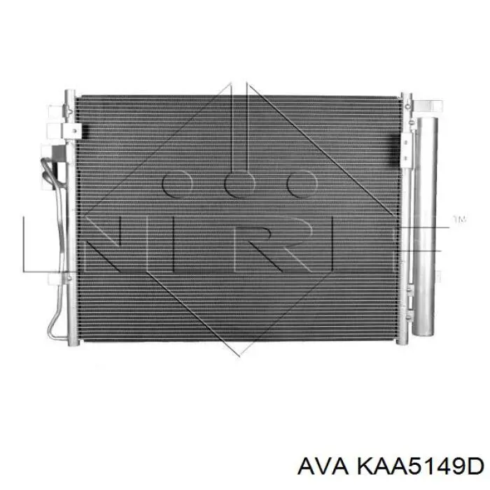 Конденсатор кондиціонера AVA KAA5149D ціна, від 98.66 USD