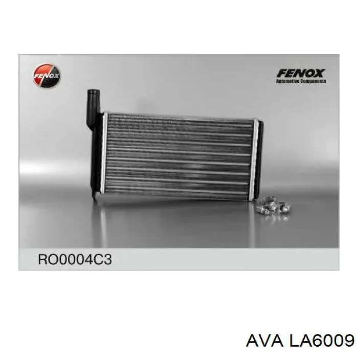 Радіатор пічки (обігрівача) AVA LA6009 ціна, від 19.07 USD