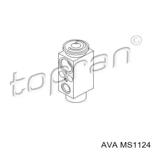 Клапан TRV, кондиціонера MS1124 AVA