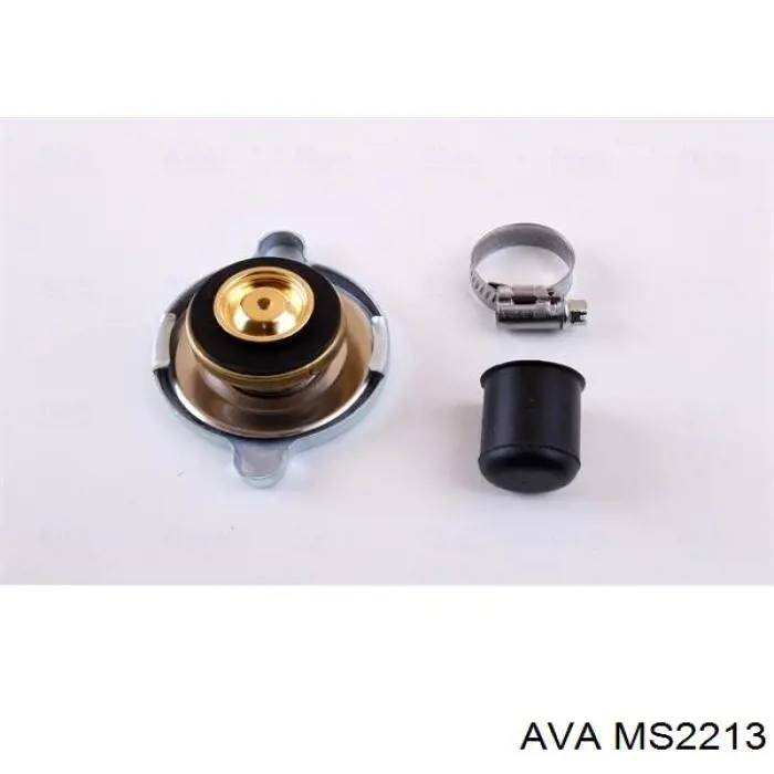 Купити MS2213 AVA Радіатор двигуна