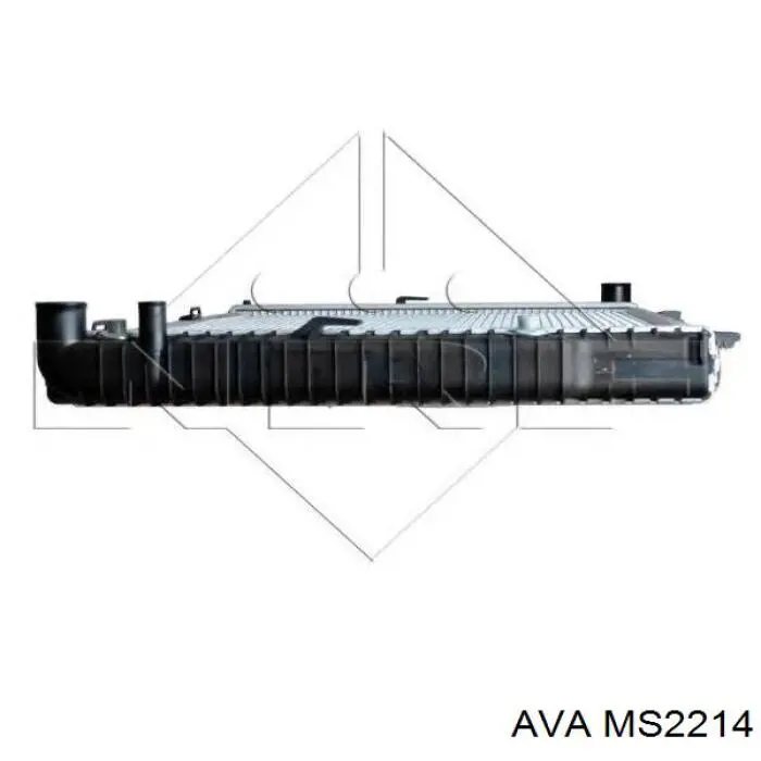 MS2214 AVA радіатор охолодження двигуна
