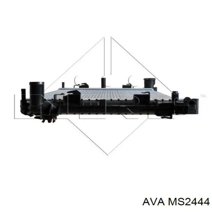Радіатор основний AVA MS2444 ціна, від 75.89 USD