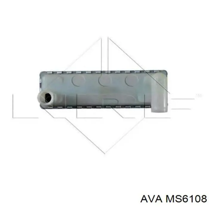 Радіатор пічки (обігрівача) AVA MS6108 ціна, від 24.50 USD