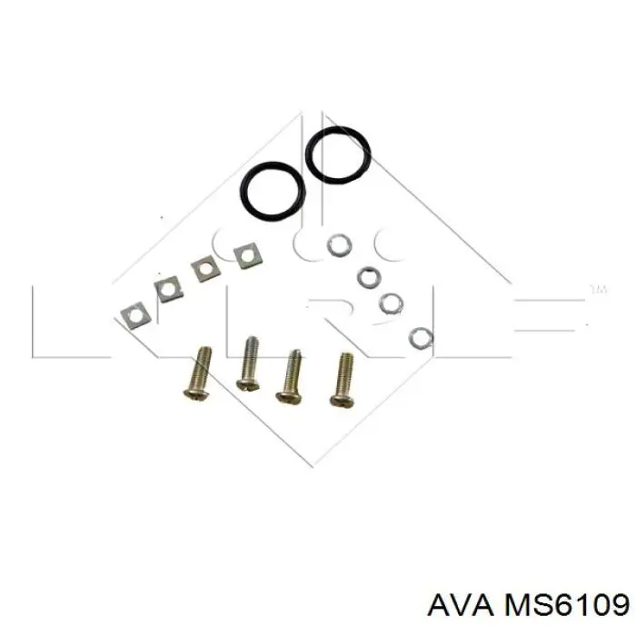 Радіатор пічки (обігрівача) MS6109 AVA