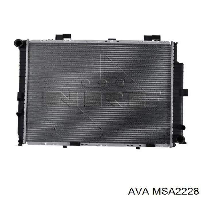 MSA2228 AVA Радіатор охолодження двигуна