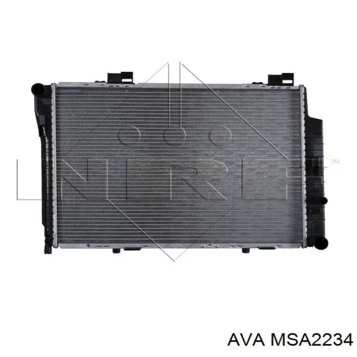 MSA2234 AVA Радіатор охолодження двигуна