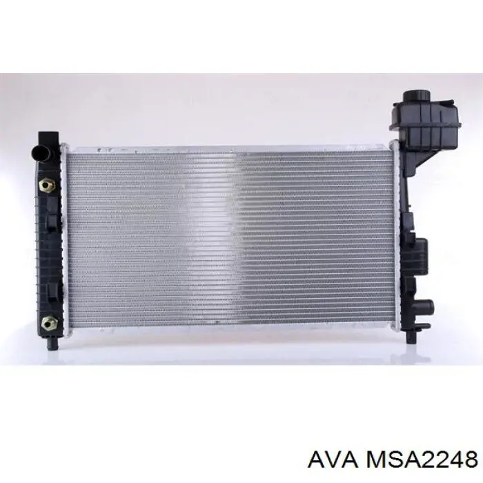 MSA2248 AVA радіатор охолодження двигуна