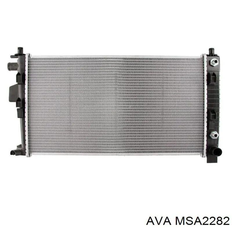 MSA2282 AVA Радіатор охолодження двигуна