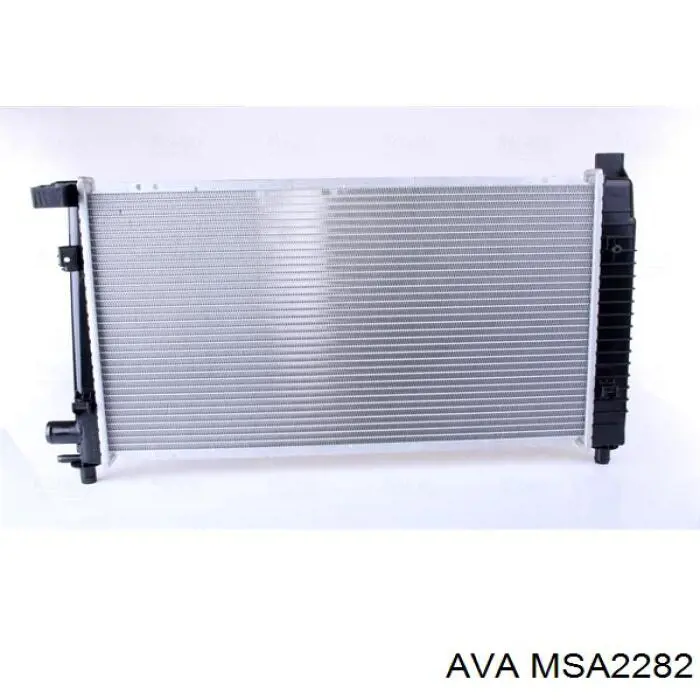 MSA2282 AVA радіатор охолодження двигуна