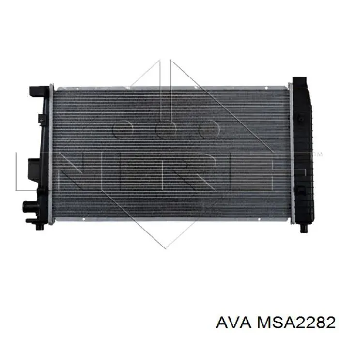 Радіатор основний AVA MSA2282 ціна, від 60.56 USD