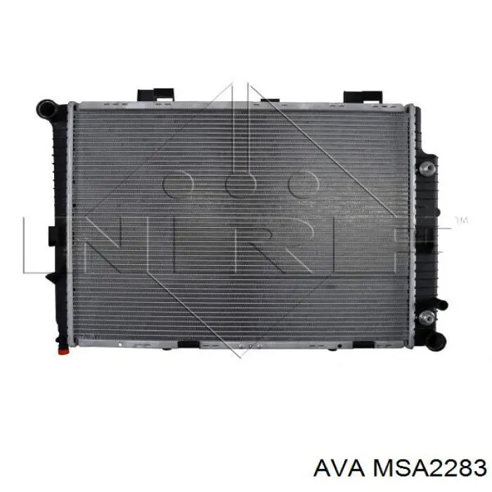MSA2283 AVA радіатор охолодження двигуна