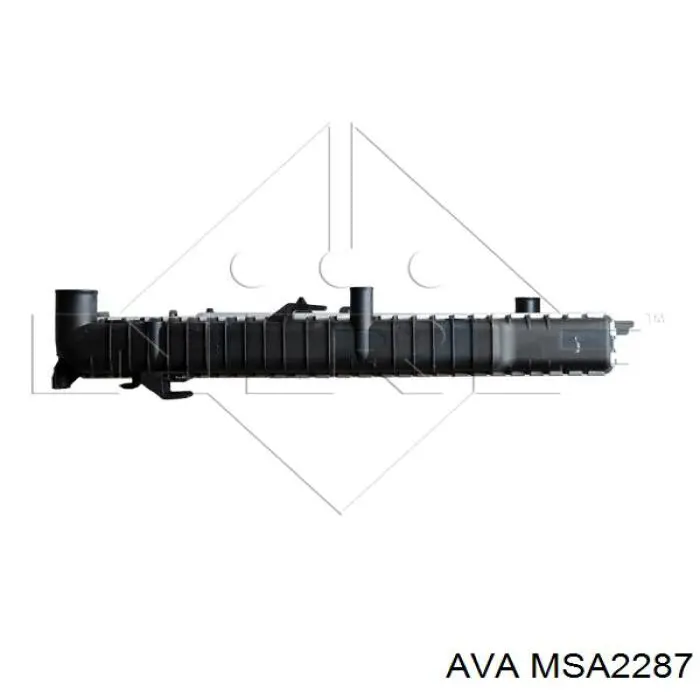 MSA2287 AVA радіатор охолодження двигуна