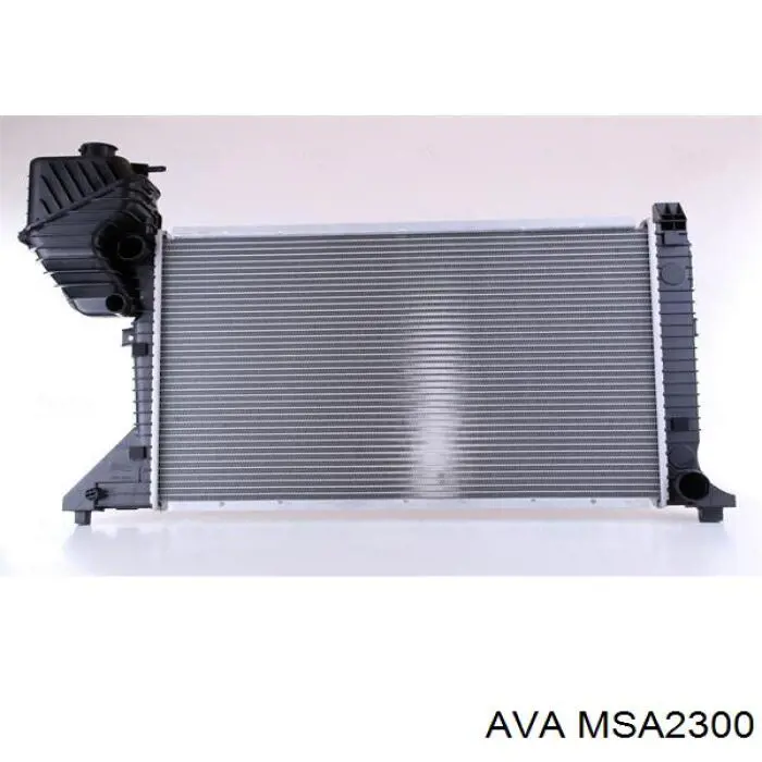 MSA2300 AVA радіатор охолодження двигуна