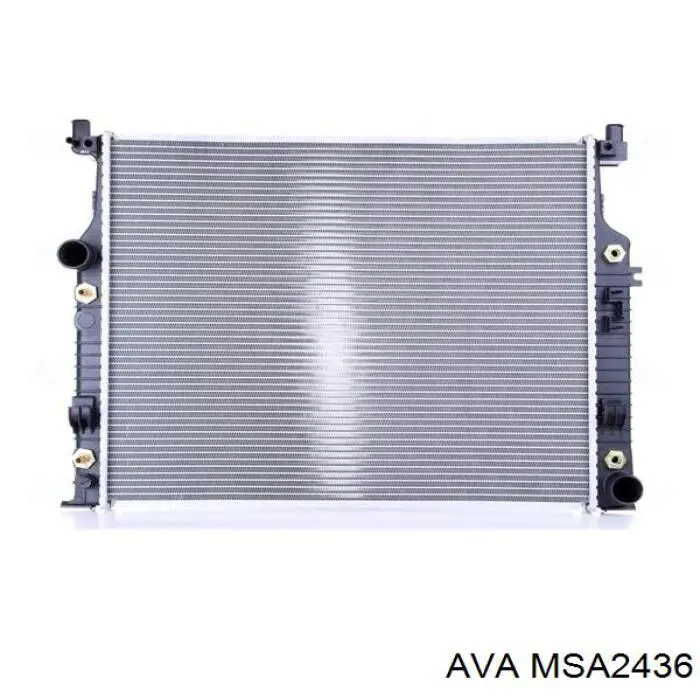 Радіатор основний AVA MSA2436 ціна, від 179.75 USD