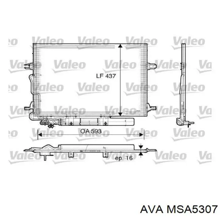 MSA5307 AVA Конденсатор