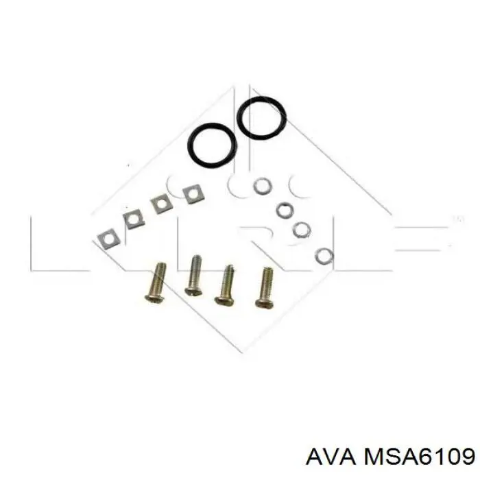 Радіатор пічки (обігрівача) MSA6109 AVA