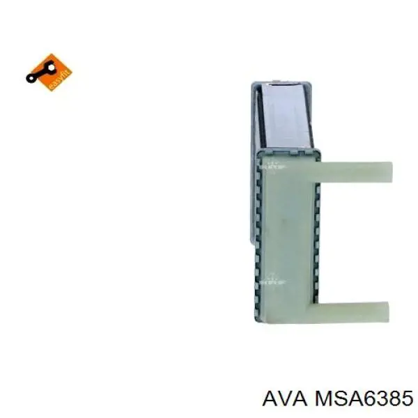 Радіатор пічки (обігрівача), задній AVA MSA6385