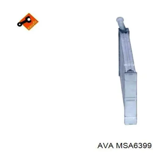 Радіатор пічки (обігрівача) AVA MSA6399 ціна, від 47.85 USD