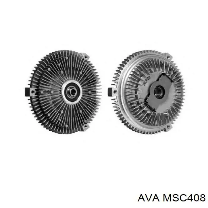 Муфта вентилятора охолодження AVA MSC408