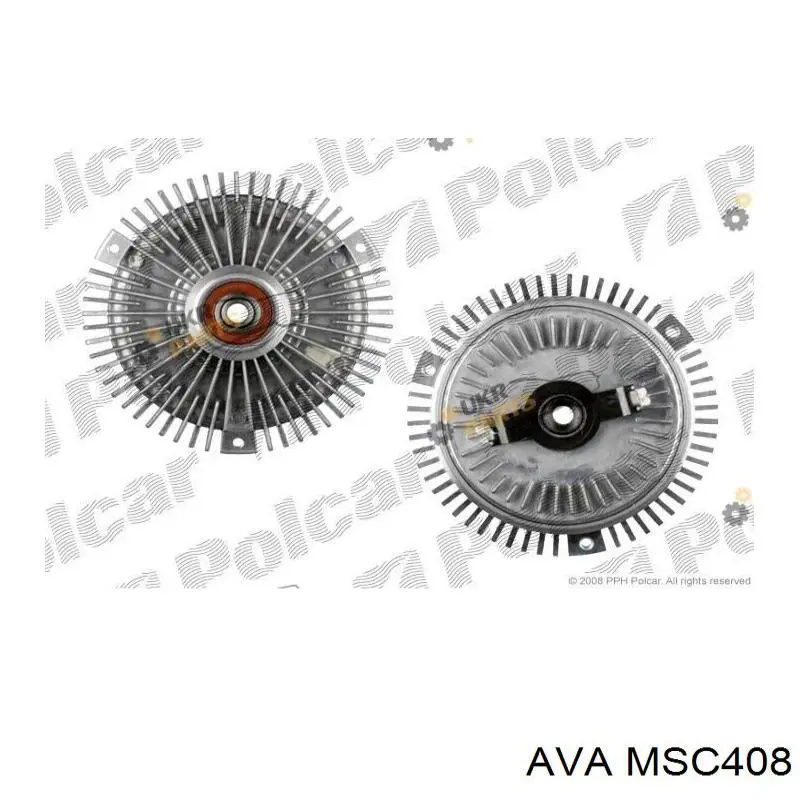 MSC408 AVA Гідромуфта приводу вентилятора