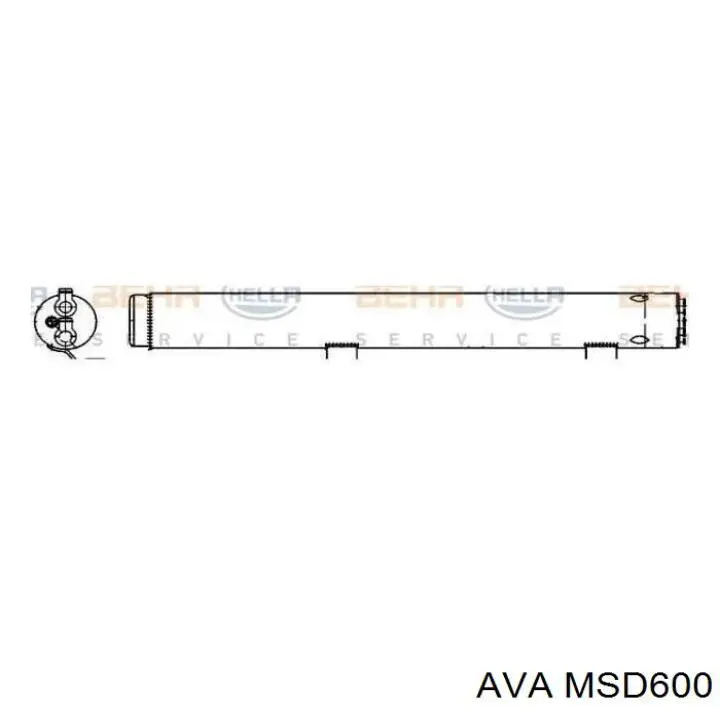 Купити MSD600 AVA Ресивер-осушувач кондиціонера