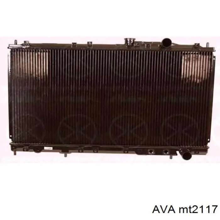 Радіатор MB924451 Mitsubishi
