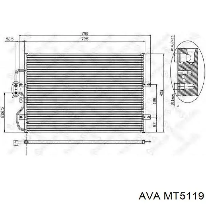 MT5119 AVA Конденсатор