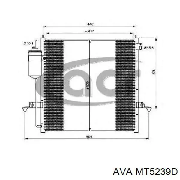 Конденсатор кондиціонера AVA MT5239D ціна, від 109.59 USD