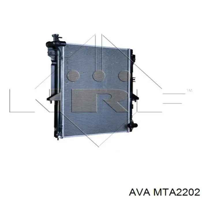 Радіатор основний AVA MTA2202 ціна, від 103.19 USD