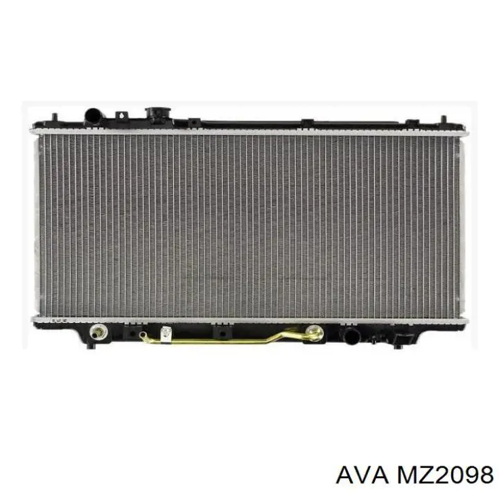 Купити MZ2098 AVA Радіатор двигуна