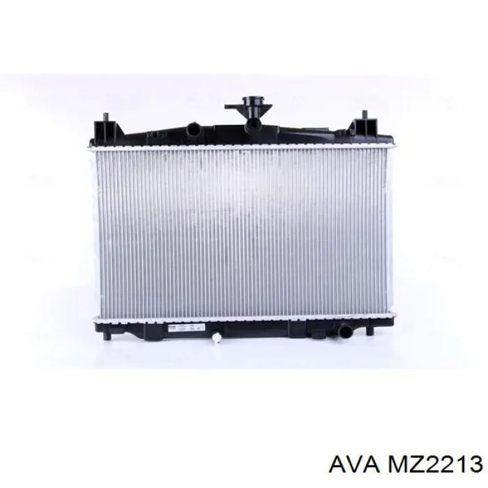 MZ2213 AVA радіатор охолодження двигуна