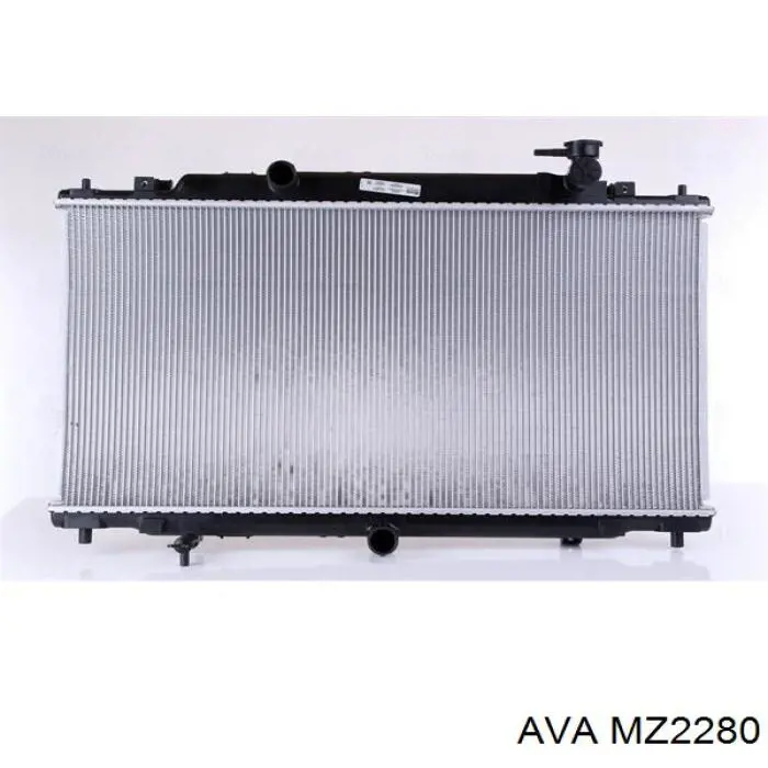 Купити MZ2280 AVA Радіатор двигуна