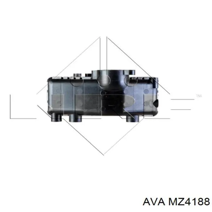 Система охолодження наддувочного повітря AVA MZ4188 ціна, від 82.66 USD