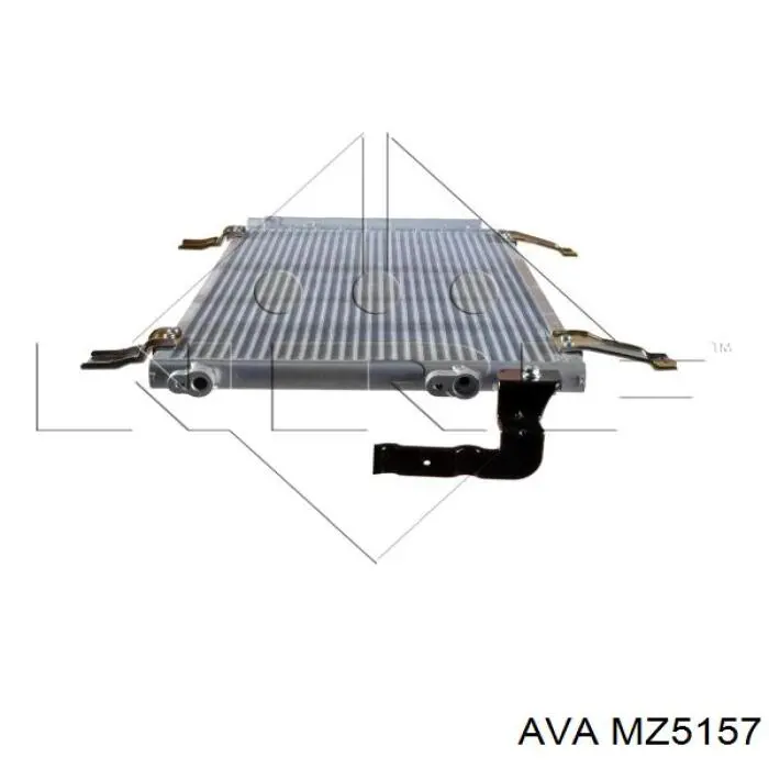 MZ5157 AVA радіатор кондиціонера