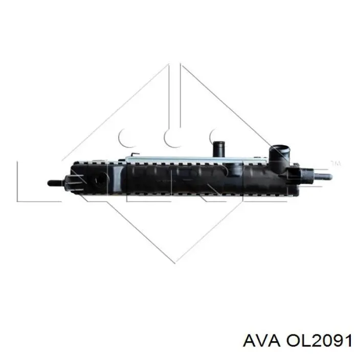 Радіатор основний AVA OL2091 ціна, від 48.02 USD