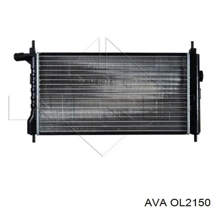 OL2150 AVA радіатор охолодження двигуна