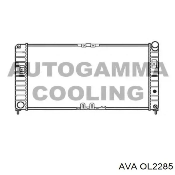 Радіатор основний AVA OL2285 ціна, від 91.48 USD