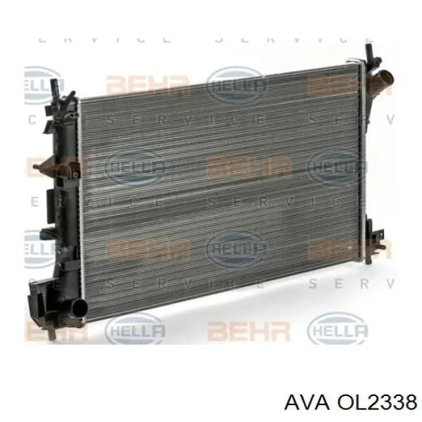 Радіатор охолодження AVA OL2338