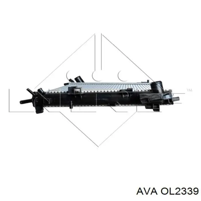 Радіатор охолодження AVA OL2339
