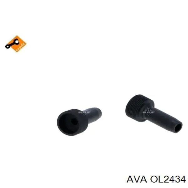 Купити OL2434 AVA Радіатор двигуна