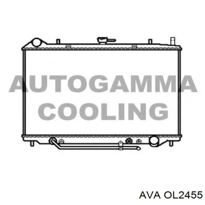 Радіатор основний Polcar 5582081 ціна, від 99.85 USD