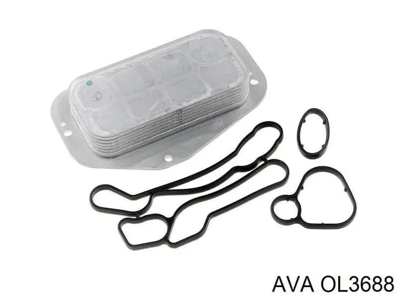 Радіатор масляний AVA OL3688 ціна, від 25.81 USD