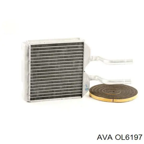 Радіатор пічки OL6197 AVA