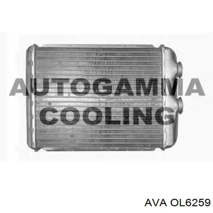 OL6259 AVA радіатор пічки (обігрівача)