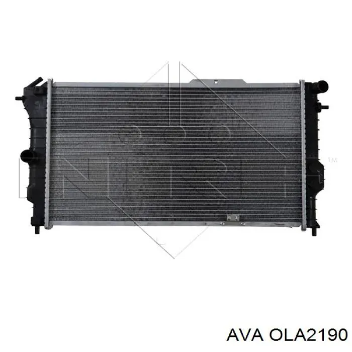 OLA2190 AVA радіатор охолодження двигуна
