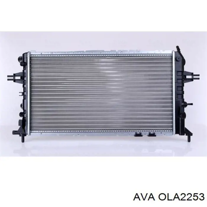 OLA2253 AVA радіатор охолодження двигуна