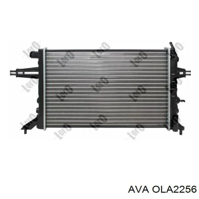 OLA2256 AVA радіатор охолодження двигуна