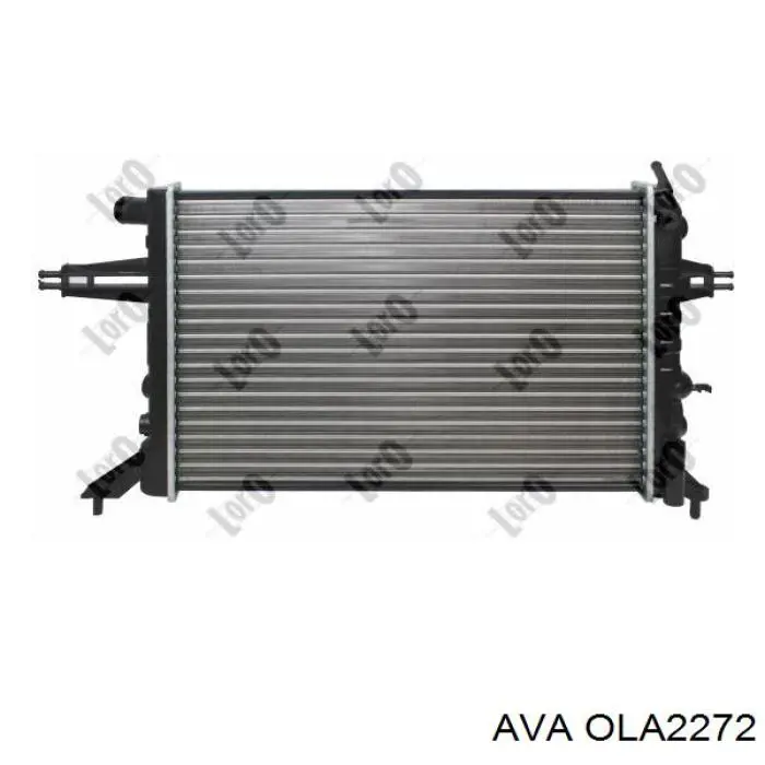 OLA2272 AVA радіатор охолодження двигуна